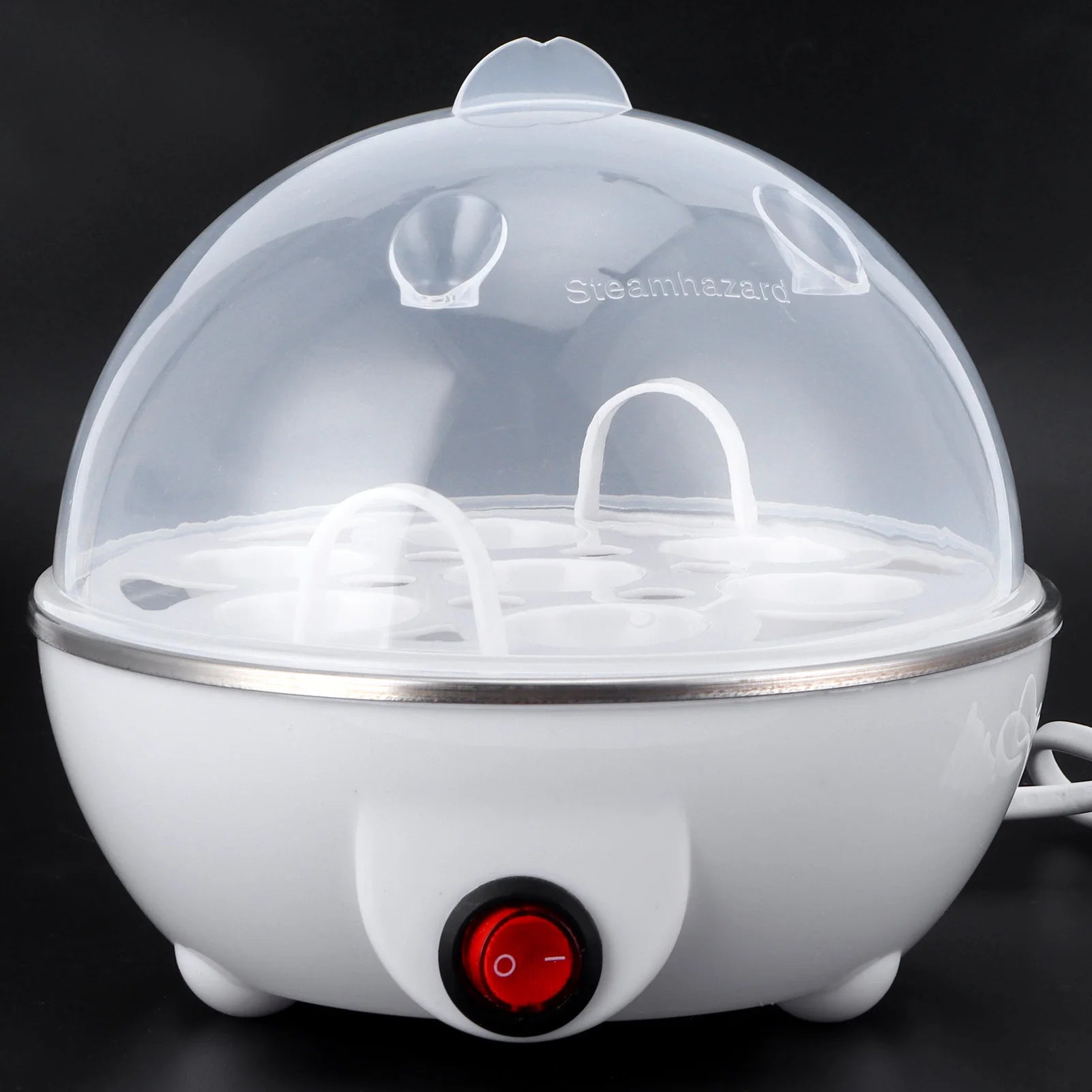 Electric Eggs Boiler Multifunctional Mini Eggs Cooker  Poacher for Kitchen Use Household Applicance