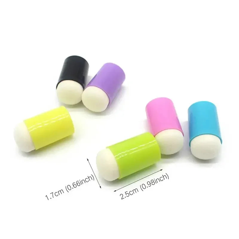 Sponge Daubers Finger Foam Handmade DIY Craft Inking Staining Painting Tool Scrapbooking Painting Set 2021 New