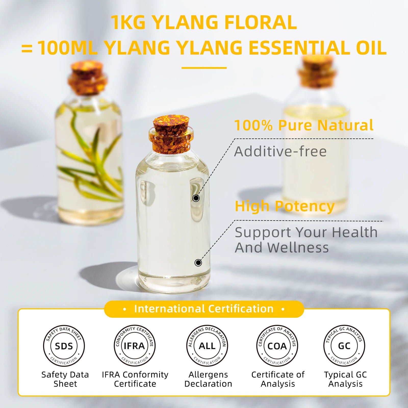 100ML  Essential Oils for Diffuser/Humidifier/Massage/Aromatherapy  Aromatic Oil for Candle/Soap Making