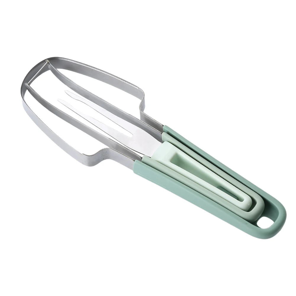1/2/3PCS Watermelon Cutter Slicer Stainless Steel Fruits Slicing Tools Non-Slip Handle Pineapple Cantaloup Knife Kitchen Tools