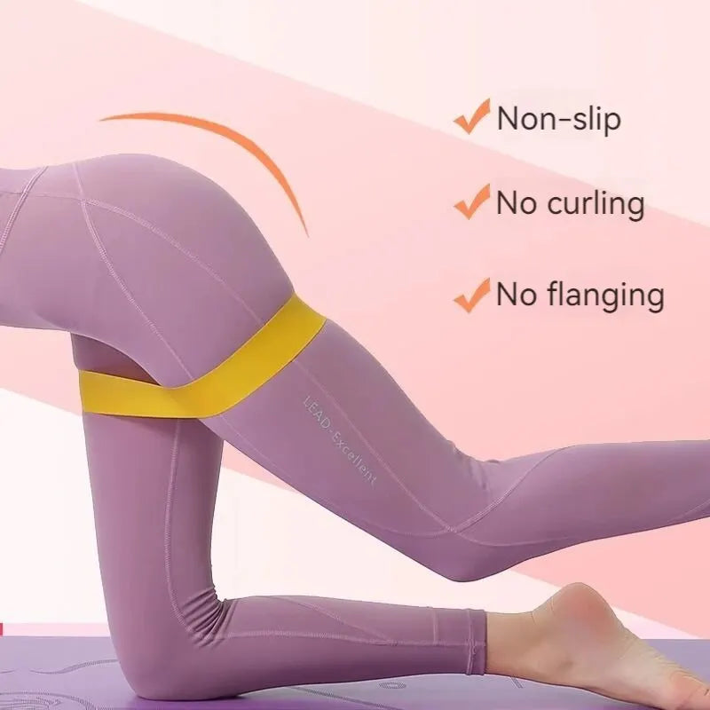 Fitness with Latex Resistance Mini  Stretch Band