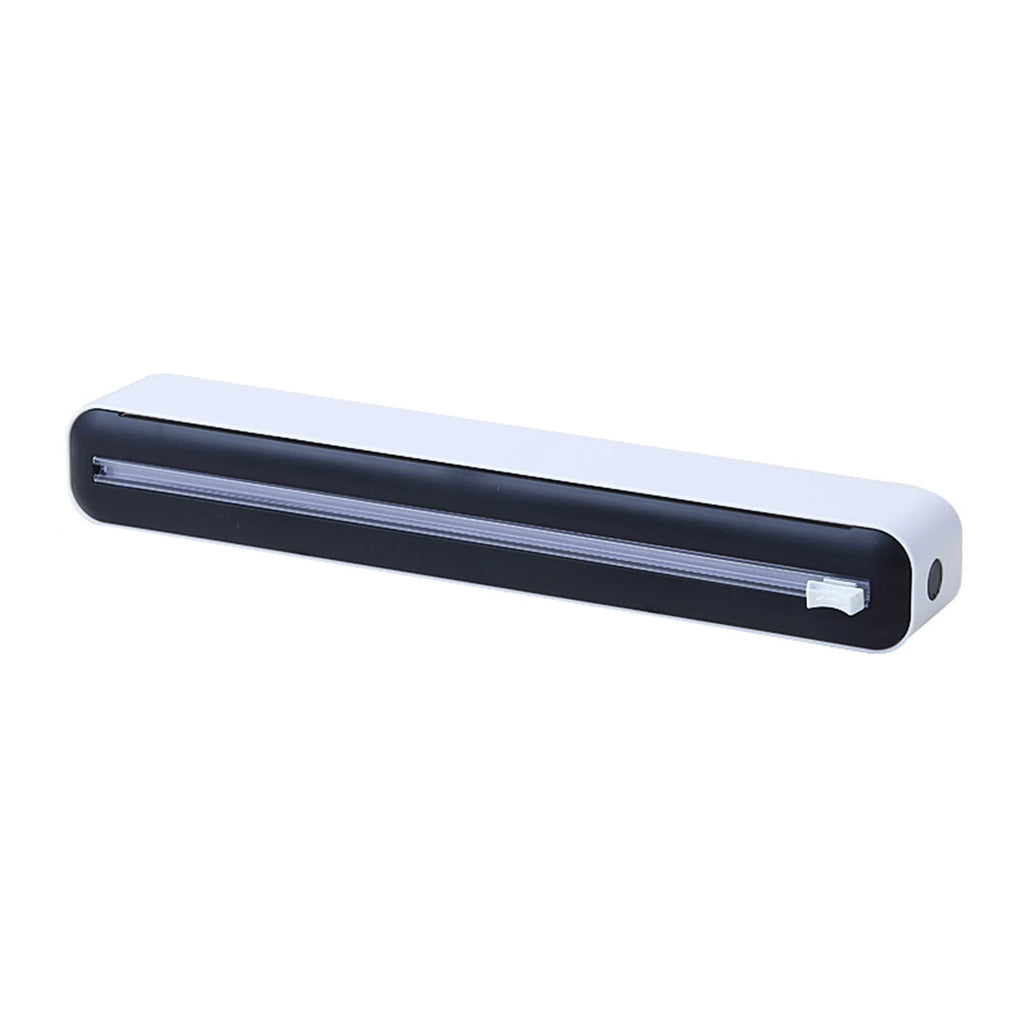 Magnetic Refillable Plastic Wrap Dispenser With Cutter, Tin Aluminum Foil Dispenser Cutter, Film Wrap Dispenser Kitchen Tool