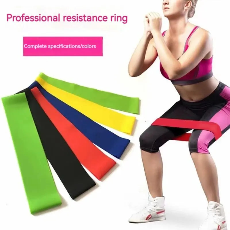 Fitness with Latex Resistance Mini  Stretch Band