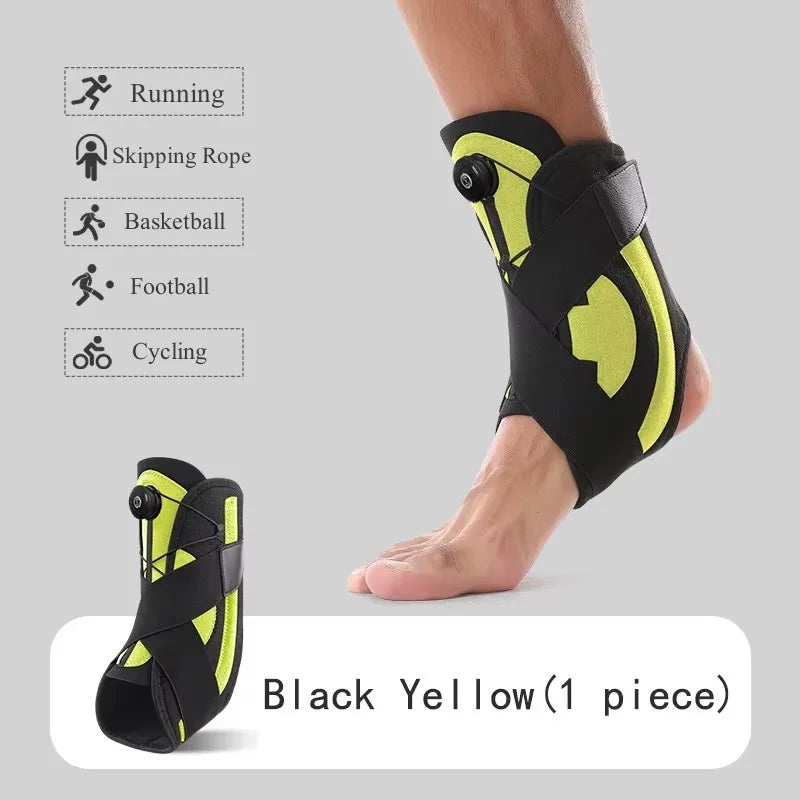 Ankle Brace for Sprained Ankle Support with Side Stabilizers for Men Women Ankle Splint Stabilizer Recovery Tendonitis