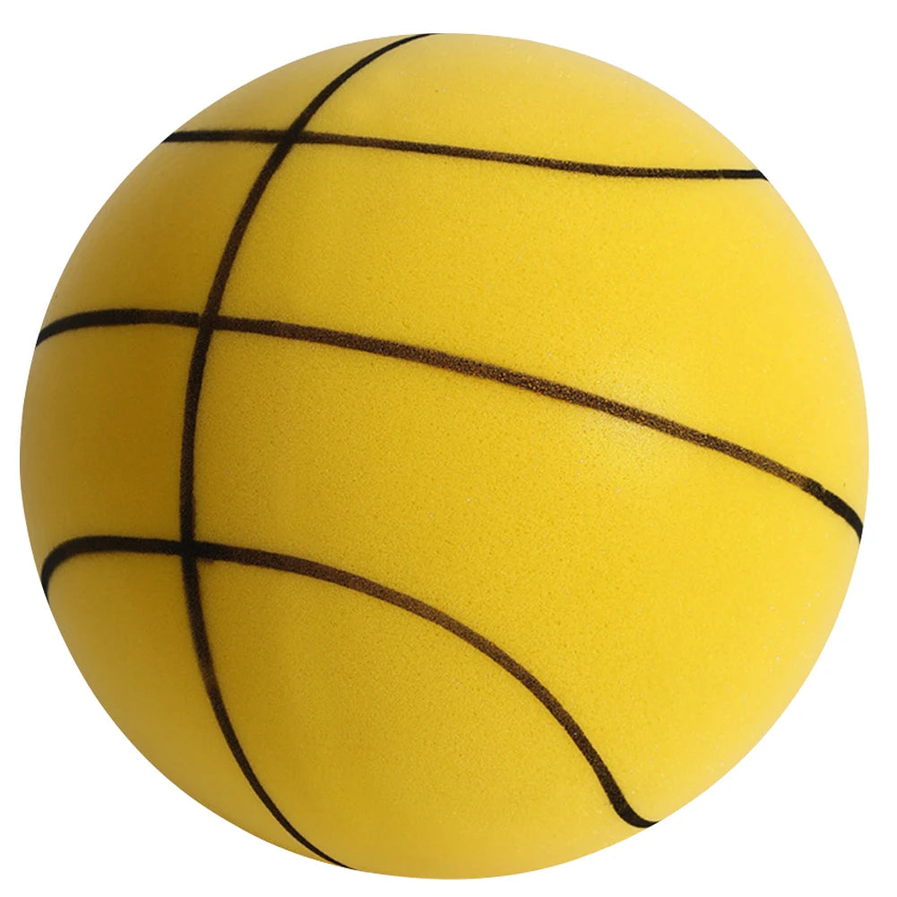 Indoor Silent Basketball High-Resilience Mute Dribbling Basketball Lightweight for Various Indoor Activities