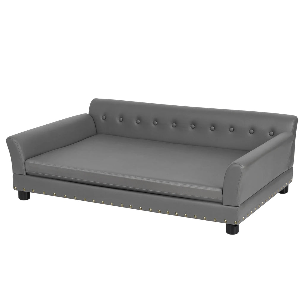 Rectangle Pet Bed for Medium and Large Dogs, Durable Elevated Dog Sofa Bed, Comfortable Dog Couch, Modern and Stylish Dog Sofa