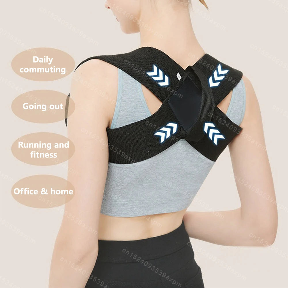 Back Posture Corrector Unisex Upper Back Shoulder Lumbar Posture Correction Body Shaping