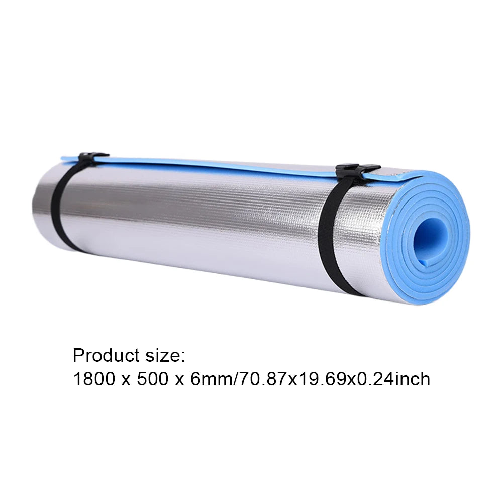 Waterproof Yoga Mat Aluminum Membrane Exercise Mat Thickened Camping Picnic Mat PortableFor Fitness Exercise