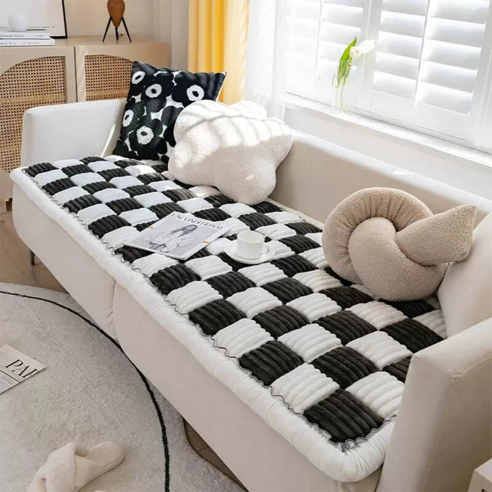 Dog Bed Mat Warm Pet Cat Scratchable Blanket Anti-slip Washable Cushion Sofa Couch Cover Protector For Large Dogs