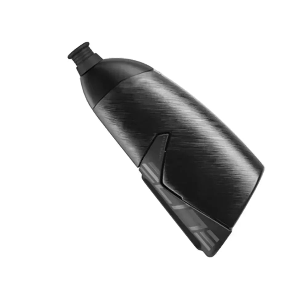 Bike Water Bottle With Attached Bottle Cage Magnetic Mounting Base