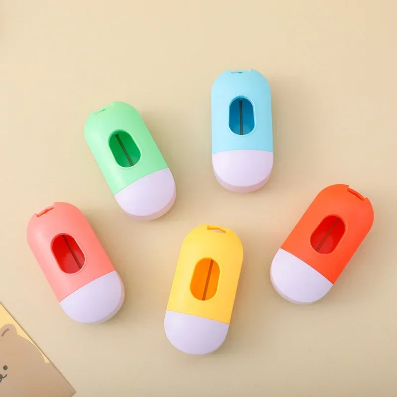 Portable Dog Poop Bag Dispenser Waste Bags Holder Dispensers Bags Outdoor Pet Trash Bags Dog Carriers Pet Accessories