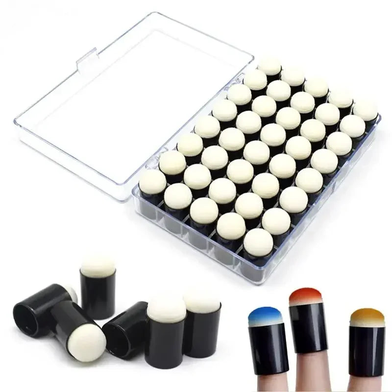 Sponge Daubers Finger Foam Handmade DIY Craft Inking Staining Painting Tool Scrapbooking Painting Set 2021 New
