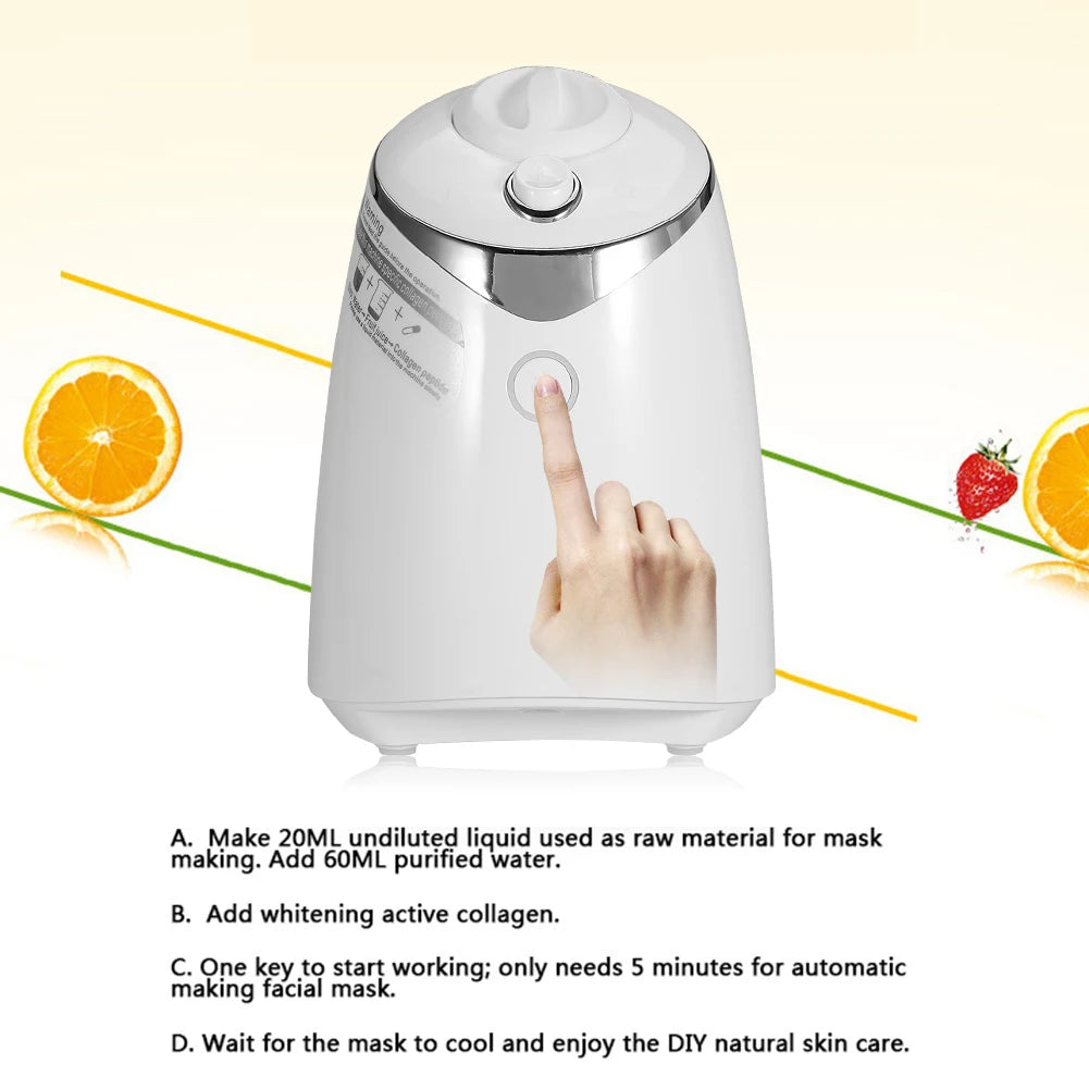 Vegetable Mask Machine Automatic Facial Mask Maker DIY Natural Fruit Vegetable Collagen Face Mask Machine Automatic Mask Maker